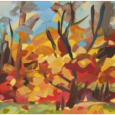 AUTUMN BEECH TREES