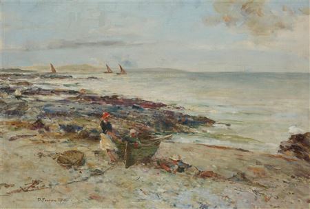 A BREEZY DAY, CARRADALE SHORE