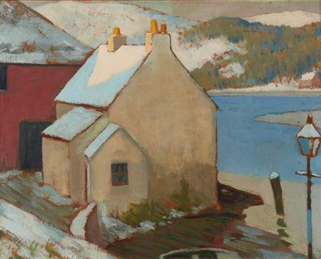 POSTIE'S HOUSE, KIRKCUDBRIGHT by George Telfer Bear - Auction record, sale price, and art valuation. Compare with similar artists and explore comparable artworks.