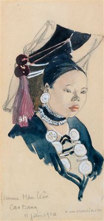 Woman Man Liên by François Marliave - Auction record, sale price, and art valuation. Compare with similar artists and explore comparable artworks.