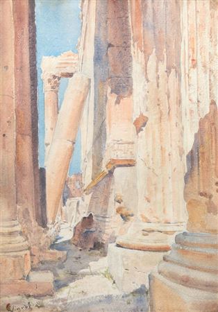 Temple in ruins