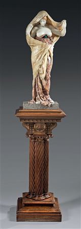 Sample artwork by Louis Ernest Barrias (1841 - 1905), known for beaux-arts sculpture, public monuments - View similar artists and auction records