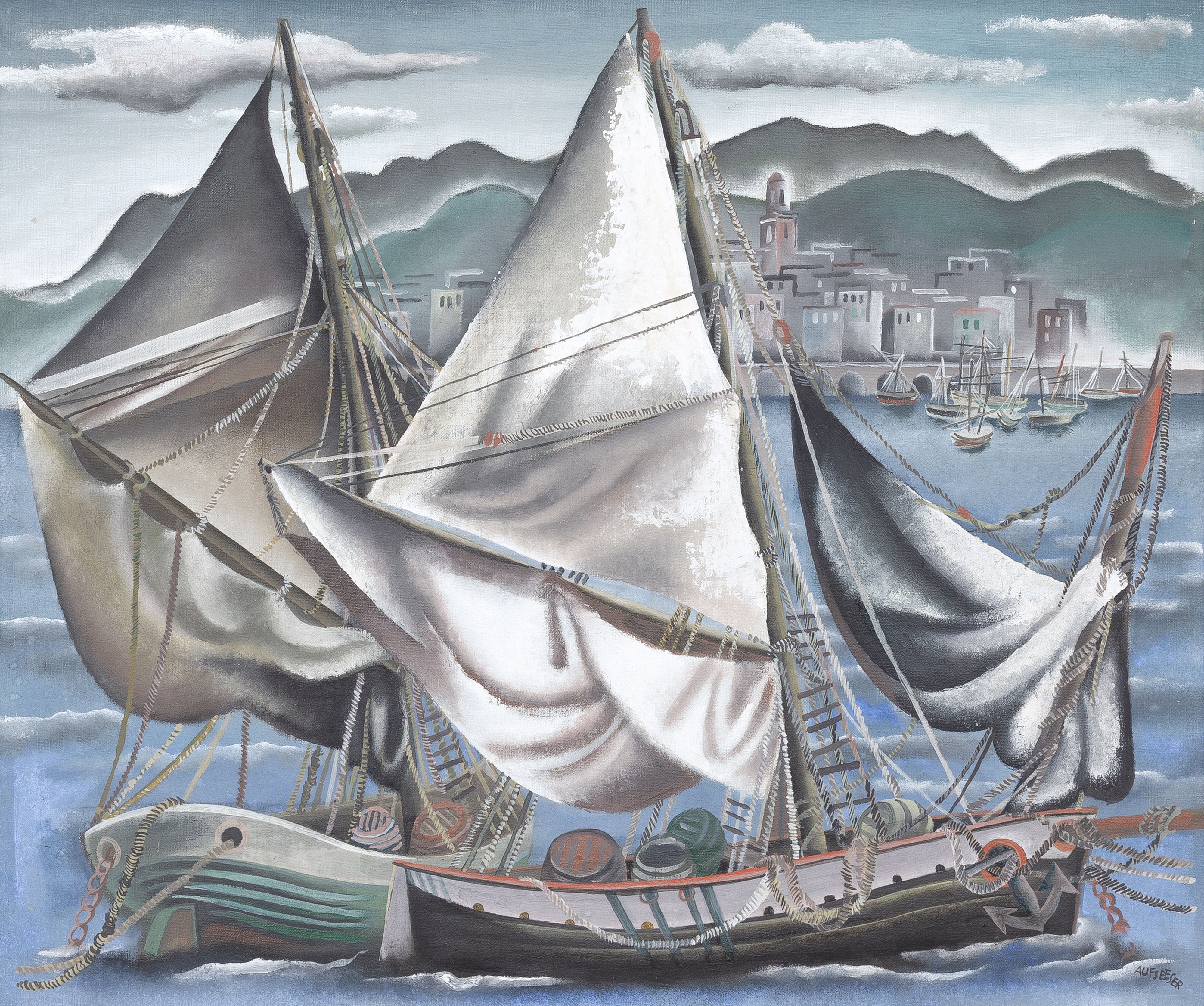 Barcos Rebelos, Oporto, circa 1936