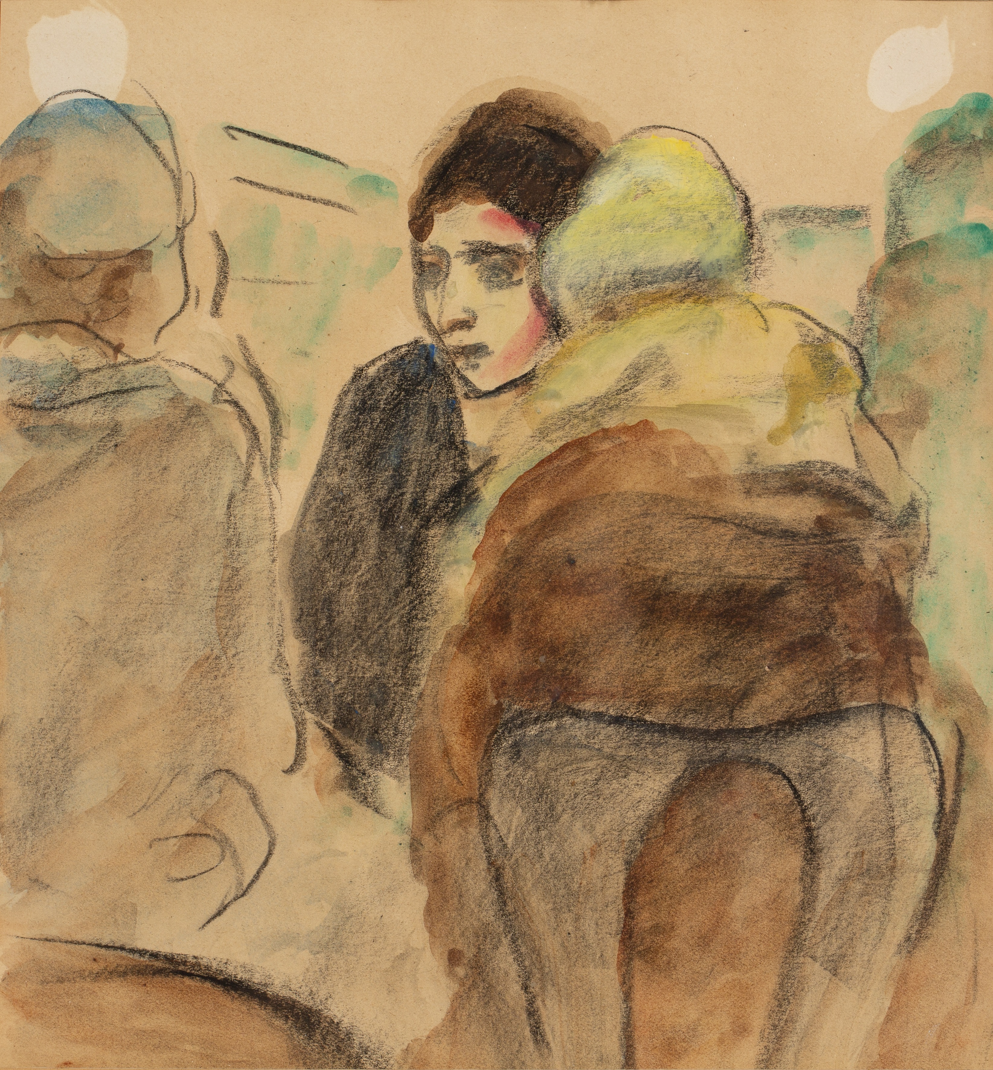 Sample artwork by Ronald Ossory Dunlop (1894 - 1975), known for landscape and figure painting - View similar artists and auction records