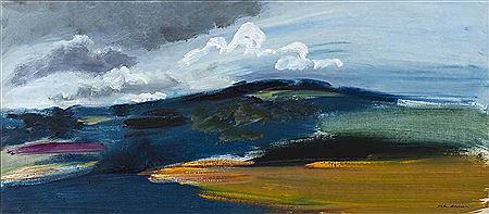 Blue Shadows, Petworth Park, Sussex, 1966 by John Hitchens - Auction record, sale price, and art valuation. Compare with similar artists and explore comparable artworks.