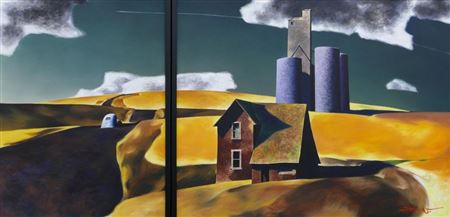 ''On the Road Again'' (Diptych) by ZZ Wei - Auction record, sale price, and art valuation. Compare with similar artists and explore comparable artworks.