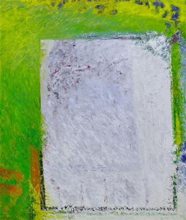 ''Untitled'' (Green and White) 1977
