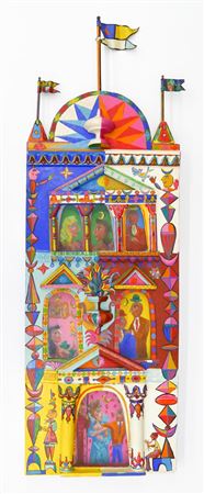 'Whore House' Wall Sculpture