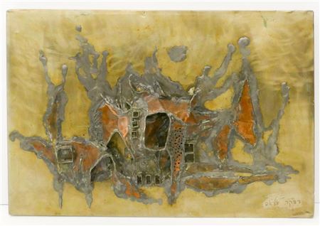 Brutalist Metal Collage