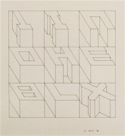 Isometric Sketch IDrawing, 1981