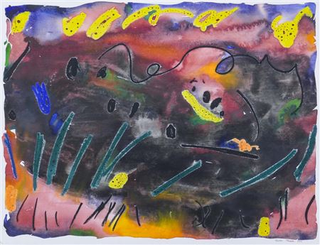Landscape with Flying Yellow