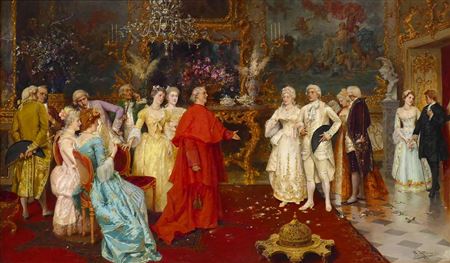 'Visit with Cardinal'