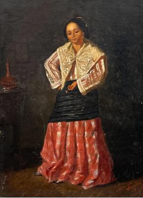 Portrait of a Filipino Woman, Manila