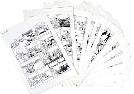 Les 4 As, ensemble complet des 46 planches
