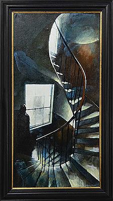 ON THE STAIRS - WAITING