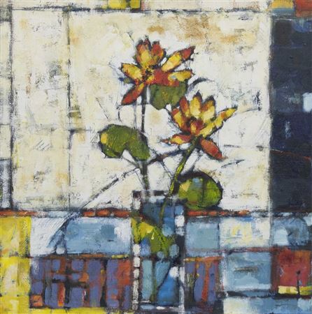 Sample artwork by Sally Anne Fitter (Born 1963), known for painting - View similar artists and auction records