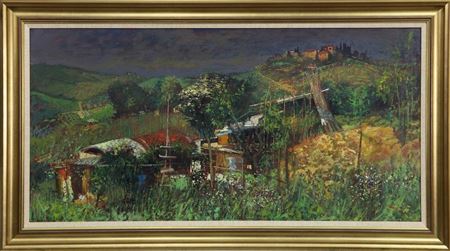 GIOVANNI'S ALLOTMENT, TUSCANY by William (Bill) Birnie - Auction record, sale price, and art valuation. Compare with similar artists and explore comparable artworks.