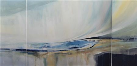 Sample artwork by Sarah Carrington (Born 1977), known for painting, landscapes, seascape - View similar artists and auction records