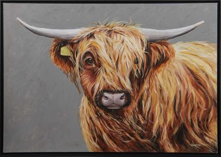 AIME WITH ATTITUDE by Lynne Johnstone - Auction record, sale price, and art valuation. Compare with similar artists and explore comparable artworks.