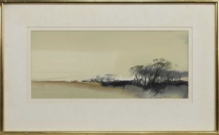 LANDSCAPE, PERTHSHIRE NO. 5 by Donald Shannon - Auction record, sale price, and art valuation. Compare with similar artists and explore comparable artworks.