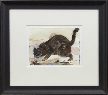 CAT AND MOUSE by Helga Chart - Auction record, sale price, and art valuation. Compare with similar artists and explore comparable artworks.