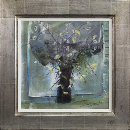 PUSSY WILLOWS by Douglas Davies - Auction record, sale price, and art valuation. Compare with similar artists and explore comparable artworks.
