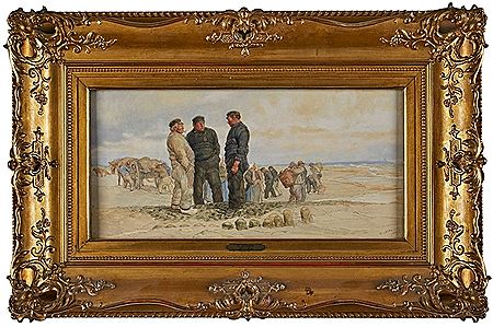 "Scheveninger Fischer" by Wilhelm Altheim - Auction record, sale price, and art valuation. Compare with similar artists and explore comparable artworks.
