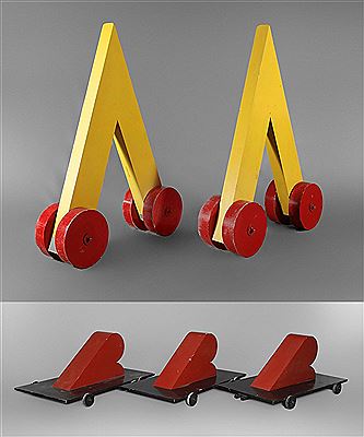 Life-size installation (five-part train) by Fritz Schwegler - Auction record, sale price, and art valuation. Compare with similar artists and explore comparable artworks.