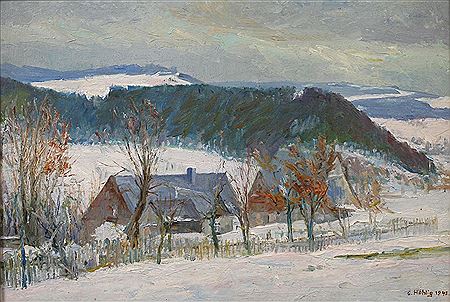 Winter in the Ore Mountains