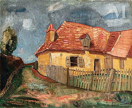 Country house by Jacques Gotko - Auction record, sale price, and art valuation. Compare with similar artists and explore comparable artworks.