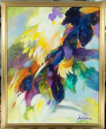 Iris & tournesol. by Albert Deman - Auction record, sale price, and art valuation. Compare with similar artists and explore comparable artworks.