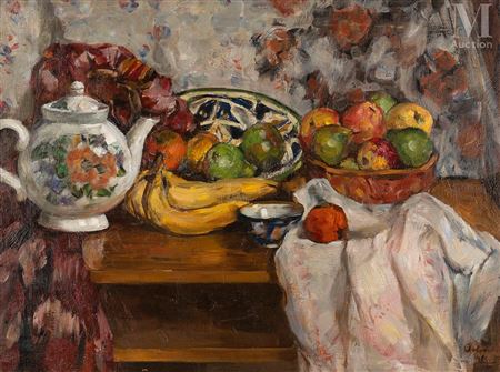 Still life with a teapot