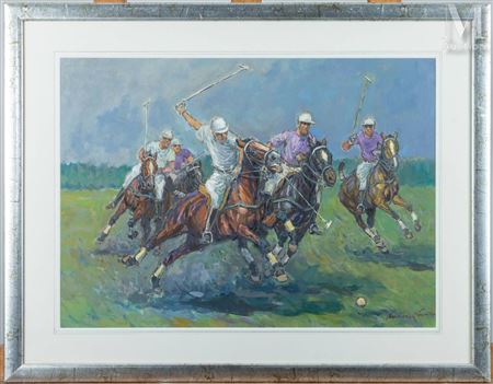 Polo players.