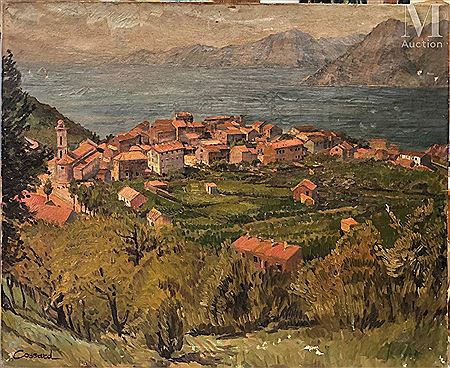 View of Piana, Gulf of Porto, Corsica