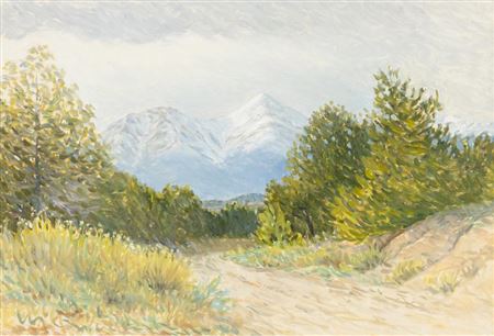 Shavano from Adobe Hills