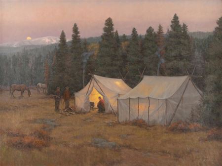 The First Night in Camp