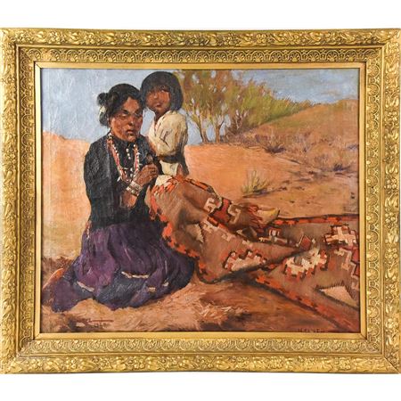 Navajo Mother and Child
