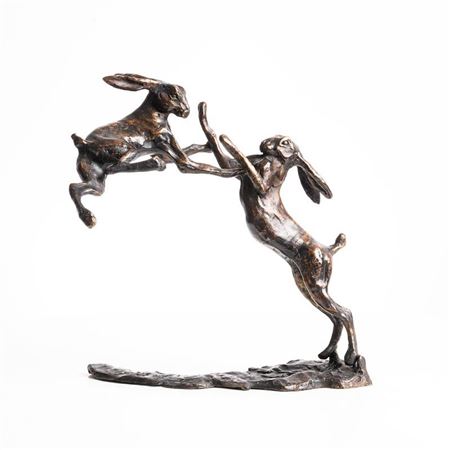Boxing Hares