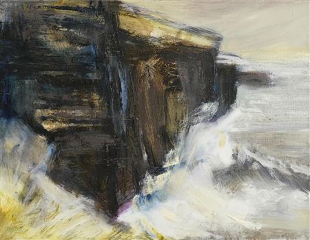Crashing Waves by Judy Hamilton - Auction record, sale price, and art valuation. Compare with similar artists and explore comparable artworks.