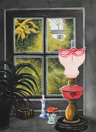 Still Life - Ruby Lamp