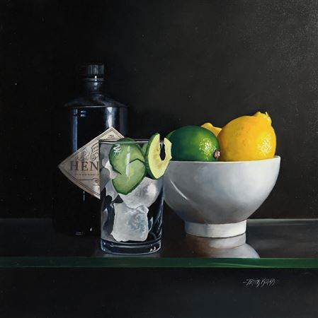 Gin and a Twist! by Peter A Kotka - Auction record, sale price, and art valuation. Compare with similar artists and explore comparable artworks.