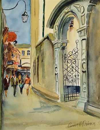 Dublin Streetscape by Carrie O'Duinn - Auction record, sale price, and art valuation. Compare with similar artists and explore comparable artworks.