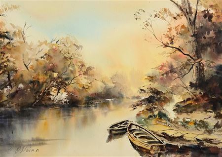 Evening at the Lough