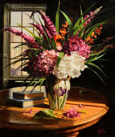 Hydrangeas and Wild Flowers