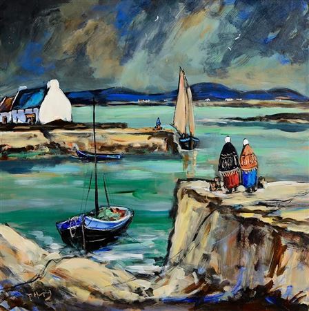 Sample artwork by Pat Murphy (20/21st centuries), known for painting - View similar artists and auction records