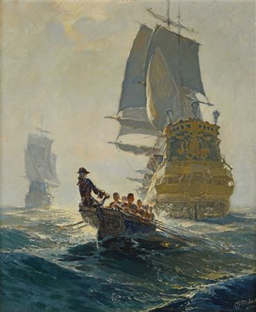 Le débarquement de la caravelle