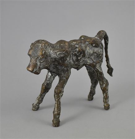 Kälbchen. by Hans Gerdes - Auction record, sale price, and art valuation. Compare with similar artists and explore comparable artworks.