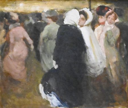 Group of women in dresses