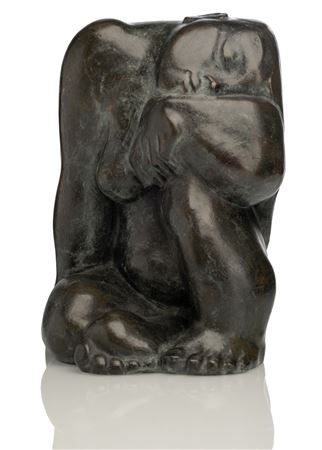 "Kauernde I"