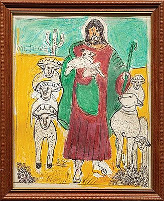 "Jesus and the Lost Sheep"